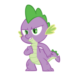 Size: 4000x4000 | Tagged: safe, artist:flare3, spike, dragon, g4, male, simple background, solo, transparent background