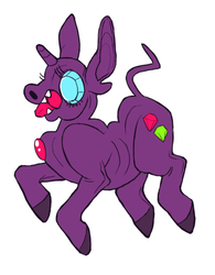 Size: 500x640 | Tagged: safe, artist:verticalart, sableye, pokémon, ponified