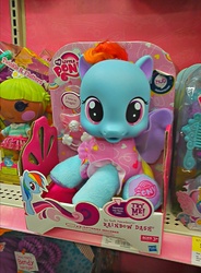 Size: 1898x2584 | Tagged: safe, rainbow dash, g4, baby rainbow dash, hasbro, irl, newborn, photo, so soft, toy