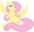 Size: 8323x7984 | Tagged: dead source, safe, artist:joey darkmeat, artist:tim015, fluttershy, pegasus, pony, g4, absurd resolution, female, mare, simple background, sitting, solo, transparent background