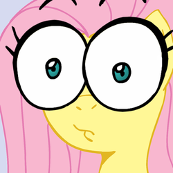 Size: 945x945 | Tagged: safe, artist:megasweet, fluttershy, g4, reaction image