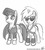 Size: 909x1000 | Tagged: safe, artist:johnjoseco, dj pon-3, octavia melody, vinyl scratch, earth pony, pony, unicorn, g4, clothes, duo, female, glasses, grayscale, mare, monochrome