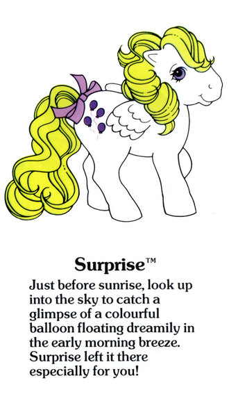 my little pony surprise g1