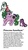 Size: 550x1000 | Tagged: safe, princess sparkle, spiny, dragon, pony, unicorn, g1, official, bucktooth, g1 backstory, looking at you, my little pony fact file, text