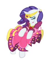 Size: 753x1024 | Tagged: safe, artist:falleninthedark, rarity, pony, unicorn, g4, clothes, crying, dress, female, gala dress, mare, simple background, solo, transparent background