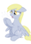 Size: 3508x4961 | Tagged: safe, artist:celestialess, derpy hooves, pegasus, pony, g4, female, mare, sad, simple background, solo, transparent background, vector