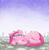 Size: 679x698 | Tagged: safe, artist:bikkisu, pinkie pie, earth pony, pony, g4, duo, female, lying down, mare, pinkamena diane pie, prone, rock farm, snow, snowfall