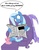 Size: 638x825 | Tagged: safe, artist:bunnimation, trixie, pony, unicorn, g4, ponyville confidential, bunny slippers, clothes, female, foal free press, gabby gums, mare, slippers, solo