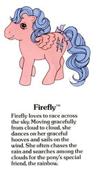 Size: 550x1000 | Tagged: safe, firefly, g1, official, g1 backstory, my little pony fact file