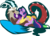 Size: 1133x825 | Tagged: safe, artist:cdla, discord, twilight sparkle, g4, duo, female, imminent kissing, interspecies, male, ship:discolight, shipping, straight