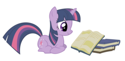 Size: 5721x2790 | Tagged: safe, artist:theflutterknight, twilight sparkle, pony, unicorn, g4, book, female, lying down, mare, ponyloaf, prone, reading, simple background, solo, transparent background, vector