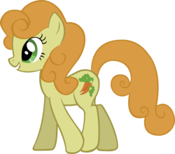 Size: 2000x1763 | Tagged: safe, artist:theflutterknight, carrot top, golden harvest, earth pony, pony, g4, female, mare, simple background, solo, transparent background, vector