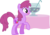 Size: 2000x1418 | Tagged: safe, artist:theflutterknight, berry punch, berryshine, earth pony, pony, g4, female, mare, raised hoof, simple background, solo, tongue out, transparent background, vector