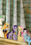 Size: 800x1130 | Tagged: safe, artist:foxinshadow, applejack, fluttershy, pinkie pie, princess celestia, rainbow dash, twilight sparkle, g4, chewbacca, crossover, han solo, hatless, helmet, luke skywalker, missing accessory, ponified, princess leia, rainbow dash salutes, rebel alliance, star wars