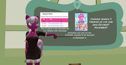 Size: 1280x658 | Tagged: safe, cheerilee, earth pony, anthro, g4, season 3, the crystal empire, 3d, ponyville schoolhouse, second life