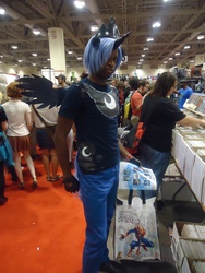 Size: 3240x4320 | Tagged: safe, princess luna, human, g4, cosplay, irl, irl human, photo, prince artemis, rule 63