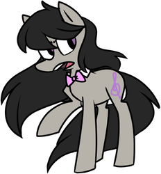 Size: 704x757 | Tagged: safe, artist:ghost, octavia melody, earth pony, pony, g4, bowtie, female, mare, simple background, solo, white background