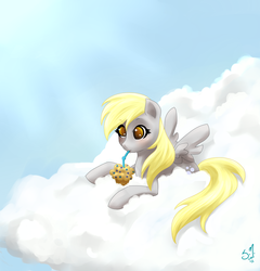 Size: 900x937 | Tagged: safe, artist:starshinebeast, derpy hooves, pegasus, pony, g4, female, mare, muffin