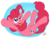 Size: 1458x1100 | Tagged: safe, artist:hak2, pinkie pie, earth pony, pony, g4, falling, female, mare, open mouth, solo