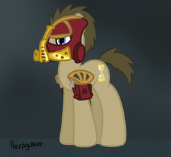 Size: 705x648 | Tagged: safe, artist:terton, doctor whooves, time turner, g4, bionicle, crossover, kanohi huna, kanohi vahi, lego