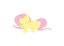 Size: 3500x2500 | Tagged: safe, artist:matrix109, fluttershy, pegasus, pony, g4, female, high res, mare, simple background, sleeping, solo, transparent background