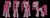 Size: 900x332 | Tagged: safe, artist:hashbro, pinkie pie, g4, 3d, cute, cuteamena, female, pinkamena diane pie, sad