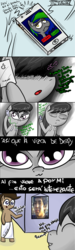 Size: 855x2841 | Tagged: safe, derpy hooves, octavia melody, pegasus, pony, g4, ask-derpyweas, comic, derpyweas, female, mare, spanish, translation, tumblr