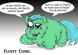 Size: 700x492 | Tagged: safe, artist:meh, fluffy pony, fluffy pony original art, rodney dangerfield