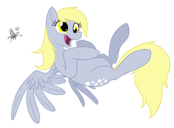 Size: 974x715 | Tagged: safe, artist:thepipefox, derpy hooves, pegasus, pony, g4, female, mare, solo