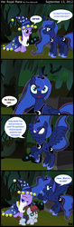 Size: 1024x3138 | Tagged: safe, artist:wildtiel, pipsqueak, princess luna, star swirl the bearded, twilight sparkle, g4, comic