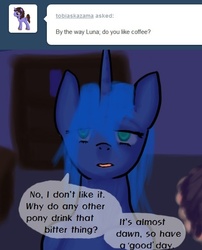 Size: 500x619 | Tagged: safe, artist:lyun, princess luna, ask lunatic luna, g4