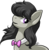 Size: 531x547 | Tagged: safe, artist:fizzy-dog, octavia melody, earth pony, pony, g4, alternate hairstyle, bowtie, female, mare, simple background, solo, transparent background