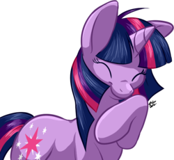 Size: 631x580 | Tagged: safe, artist:fizzy-dog, twilight sparkle, pony, unicorn, cute, female, giggling, laughing, simple background, solo, transparent background, twiabetes