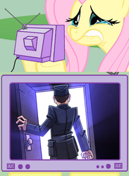 Size: 563x771 | Tagged: safe, fluttershy, pony, g4, exploitable meme, meme, nostalgia critic, tgwtg, tv meme