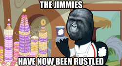 Size: 625x340 | Tagged: safe, donut joe, g4, gorilla munch, image macro, jimmies, ponified