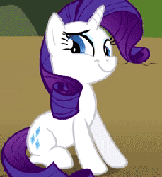 Size: 266x290 | Tagged: safe, edit, edited screencap, screencap, rarity, pony, unicorn, g4, adventure in the comments, animated, are you frustrated?, female, image macro, mare, reaction image, solo, text
