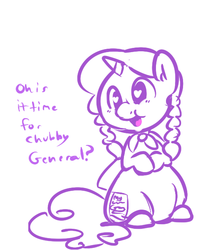 Size: 500x600 | Tagged: safe, artist:mt, oc, oc only, oc:marker pony, chubby, cute