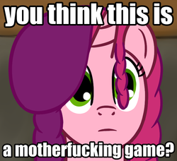 Size: 676x617 | Tagged: safe, artist:smile, oc, oc only, oc:marker pony, /co/, image macro, meme