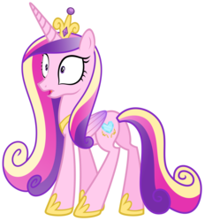 Size: 8410x9050 | Tagged: safe, artist:dentist73548, princess cadance, alicorn, pony, g4, absurd resolution, butt, crown, female, folded wings, hoof shoes, jewelry, lovebutt, mare, out of context, plot, regalia, simple background, solo, tiara, transparent background, vector, wings