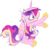 Size: 10000x9584 | Tagged: source needed, useless source url, safe, artist:dentist73548, princess cadance, alicorn, pony, a canterlot wedding, g4, my little pony: friendship is magic, absurd resolution, female, folded wings, hoof shoes, mare, messy mane, messy tail, simple background, solo, tail, transparent background, vector, wings