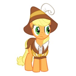 Size: 5000x5000 | Tagged: safe, artist:star-burn, applejack, smart cookie, g4, absurd resolution, simple background, transparent background, vector