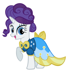 Size: 5000x5535 | Tagged: safe, artist:linksfanponies, rarity, pony, g4, absurd resolution, clothes, dress, female, simple background, solo, transparent background, vector