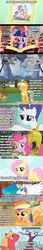 Size: 500x2893 | Tagged: safe, applejack, big macintosh, fluttershy, pinkie pie, princess celestia, rainbow dash, rarity, scootaloo, twilight sparkle, earth pony, pony, g4, chinese, comic, confucius, male, mane six, stallion, wisdom