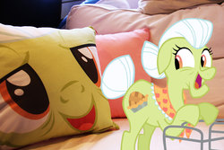 Size: 933x622 | Tagged: safe, granny smith, g4, photo, pillow