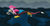 Size: 900x470 | Tagged: safe, artist:arcatsk, discord, pinkie pie, g4, female, male, ship:discopie, shipping, spirited away, straight