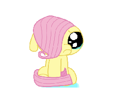 Size: 556x405 | Tagged: safe, artist:keanno, part of a set, fluttershy, g4, animated, crying, emotional warfare, female, filly, foal, sad