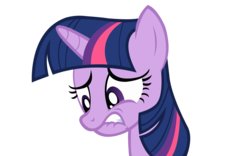 Size: 1920x1200 | Tagged: artist needed, source needed, useless source url, safe, twilight sparkle, pony, unicorn, g4, female, simple background, solo, transparent background, unicorn twilight, vector, worrying