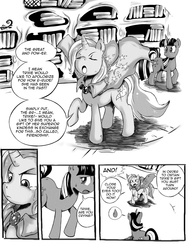 Size: 1100x1424 | Tagged: safe, artist:darkstarchan, trixie, twilight sparkle, g4, comic, japanese reading order, manga