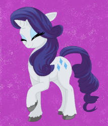 Size: 474x554 | Tagged: safe, artist:uvia456, rarity, pony, g4, solo, unshorn fetlocks