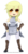 Size: 608x1184 | Tagged: safe, artist:krazy-chibi, derpy hooves, human, g4, clothes, female, final fantasy, humanized, monk, simple background, solo, transparent background